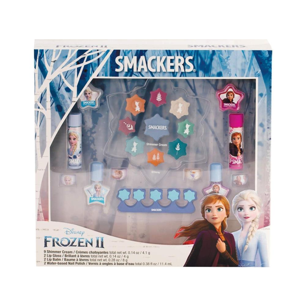 image:imageLip Smacker Disney Frozen II Color Makeup Set For Girls Shimmer Cream Lip Gloss Lip Balm Nail Polish