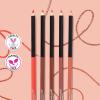Lip Liner Pencil By Wet n Wild Color Icon Lip Color Makeup, Brandy Wine(Berry Red)