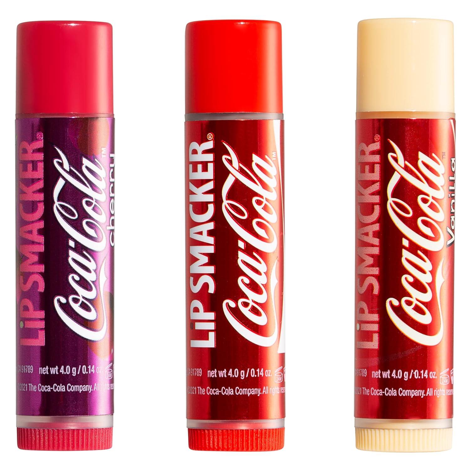 image:imageLip Smacker Holiday Lip Balm Trio Tin Gingerbread Cookie Sprinkle Cookie amp Oatmeal Cookie Festive Flavored Lip Balms Moisturizing Holiday Gift SetCherry