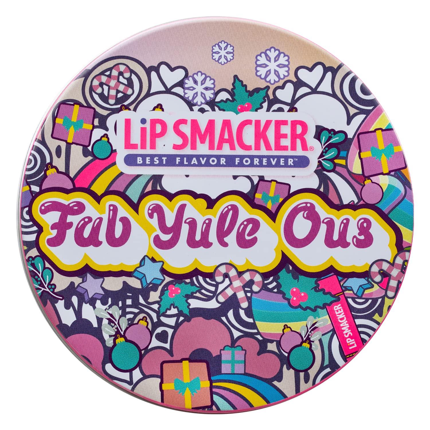image:imageLip Smacker Holiday Lip Balm Trio Tin Gingerbread Cookie Sprinkle Cookie amp Oatmeal Cookie Festive Flavored Lip Balms Moisturizing Holiday Gift SetGingerbread Caramel Candy Cane