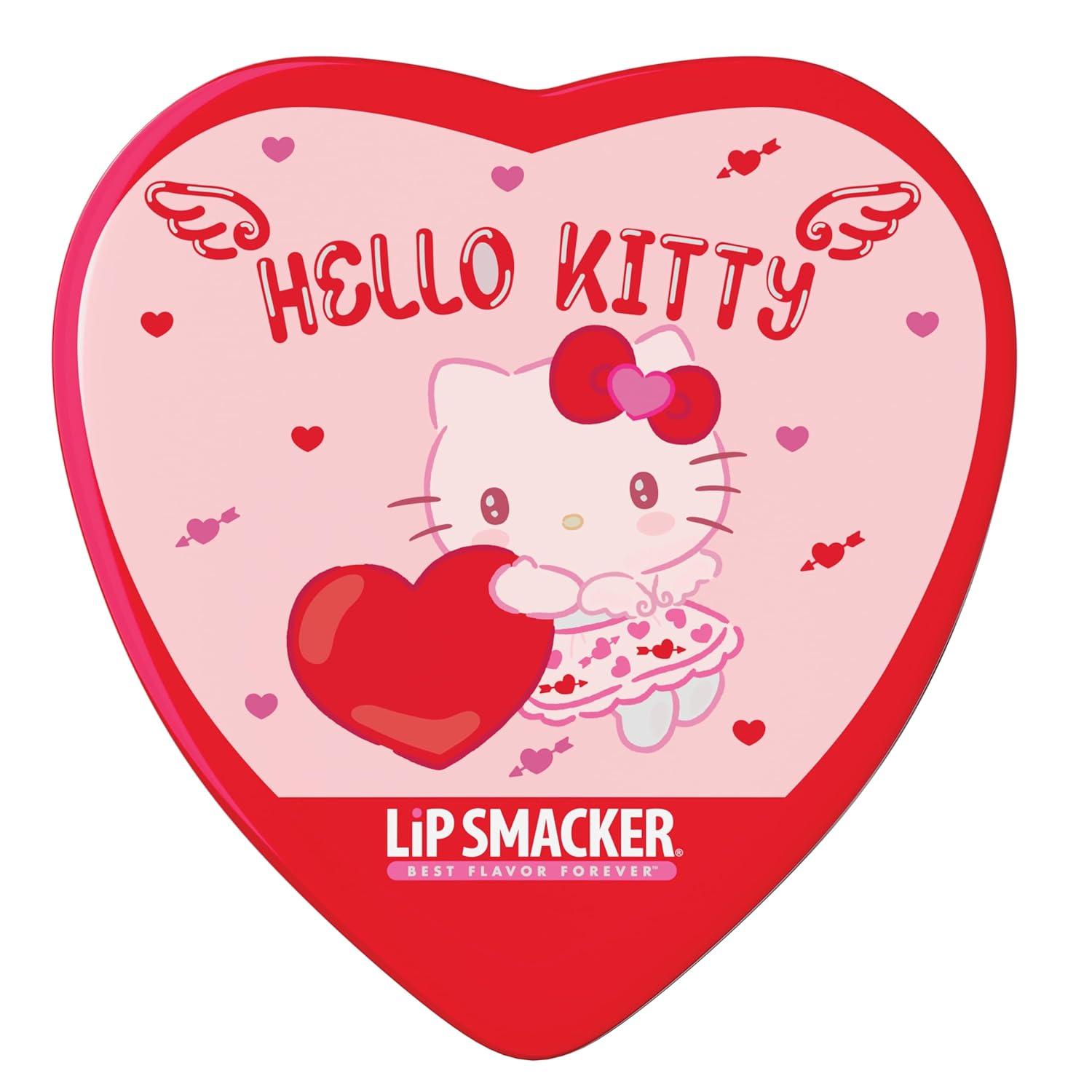 image:imageLip Smacker Holiday Lip Balm Trio Tin Gingerbread Cookie Sprinkle Cookie amp Oatmeal Cookie Festive Flavored Lip Balms Moisturizing Holiday Gift SetHello Kitty
