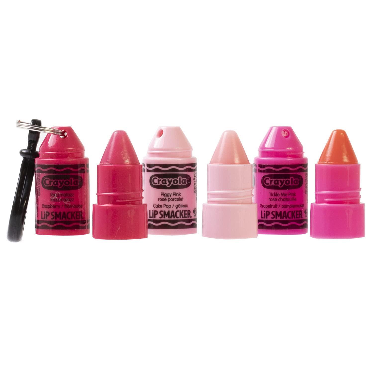 image:imageLip Smacker Holiday Lip Balm Trio Tin Gingerbread Cookie Sprinkle Cookie amp Oatmeal Cookie Festive Flavored Lip Balms Moisturizing Holiday Gift SetPinks