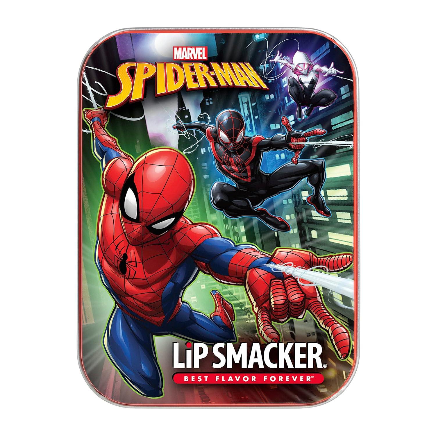 image:imageLip Smacker Holiday Lip Balm Trio Tin Gingerbread Cookie Sprinkle Cookie amp Oatmeal Cookie Festive Flavored Lip Balms Moisturizing Holiday Gift SetSoda Pop Amazing Berry Power Candy Cane