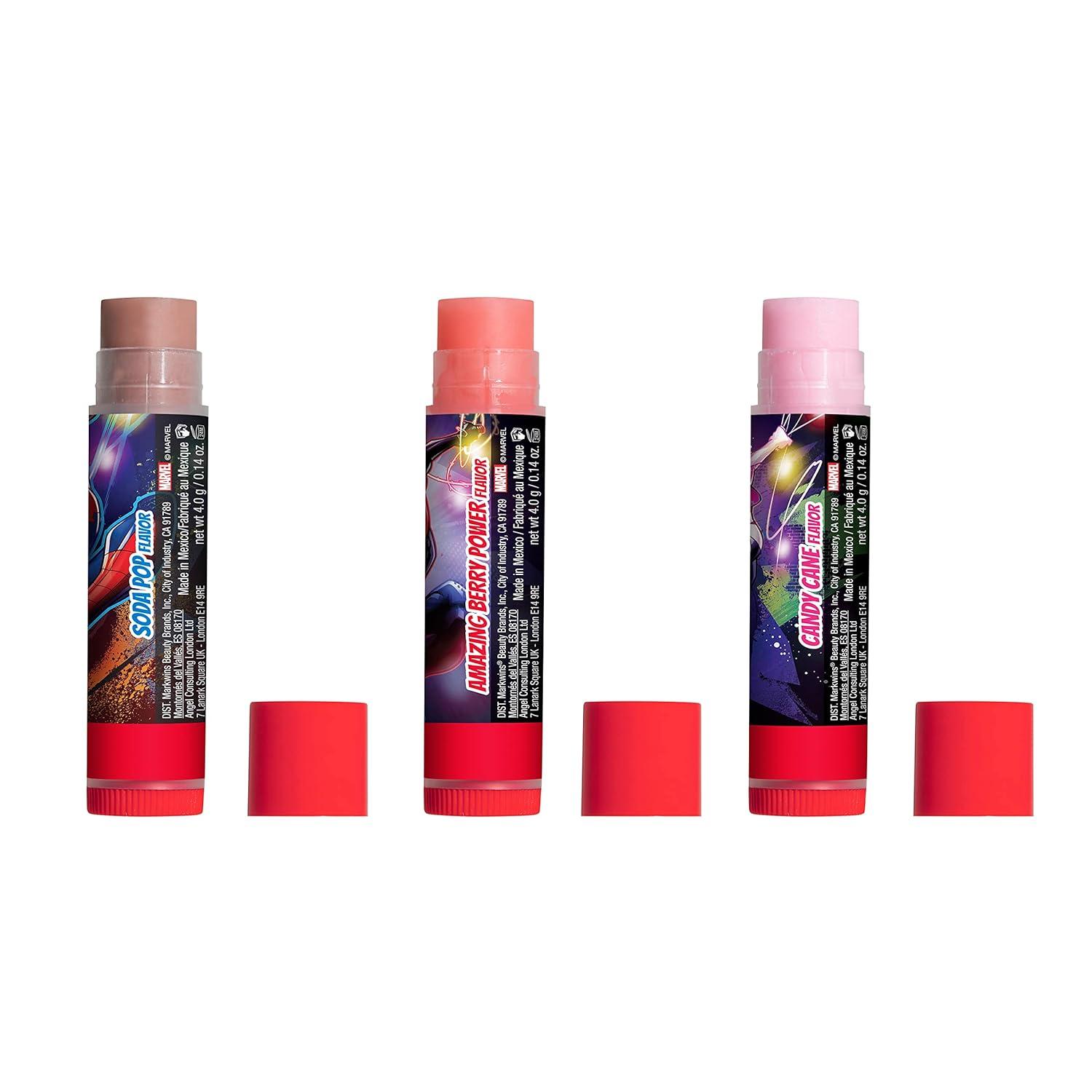 image:imageLip Smacker Holiday Lip Balm Trio Tin Gingerbread Cookie Sprinkle Cookie amp Oatmeal Cookie Festive Flavored Lip Balms Moisturizing Holiday Gift SetSoda Pop Amazing Berry Power Candy Cane