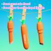 Lip Smacker Carrot Lip Balm, Carrot Cake Flavor, Limited Edition Easter Balm, Cute Carrot-Shaped Basket Stuffer, Collectible Spring Gift(Carrot Cake)