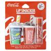 Lip Smacker Holiday Lip Balm Trio Tin – Gingerbread Cookie, Sprinkle Cookie & Oatmeal Cookie, Festive Flavored Lip Balms, Moisturizing Holiday Gift Set(Coca-Colas & Sprite)