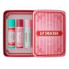 Lip Smacker Holiday Lip Balm Trio Tin – Gingerbread Cookie, Sprinkle Cookie & Oatmeal Cookie, Festive Flavored Lip Balms, Moisturizing Holiday Gift Set(cookie)