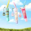 Lip Smacker Squishmallows Lip Balm, Pink Sugar (Suey), Limited Edition Easter Basket Stuffer, Flavored & Scented Lip Balm with Charm, Collectible Spring Gift(Mint)
