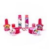 Lip Smacker Hello Kitty Nail Polish & Flavored Lip Balm Makeup Tote – Moisturizing Balms, Colorful Nail Polishes, Sanrio Accessory Ring, Stylish Tote Bag, Perfect Glam Gift for Hello Kitty Lovers(Hello Kitty Collection)