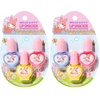 Lip Smacker Nail Polish, 3 Moisturizing, Smoothing Soft Shine, Hydrating & Protecting Fun Flavors, Cruelty-Free & Vegan – Holiday Hello Kitty(Hello Kitty – Easter)