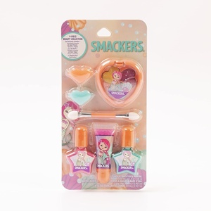Lip Smacker Nail Polish, 3 Moisturizing, Smoothing Soft Shine, Hydrating & Protecting Fun Flavors, Cruelty-Free & Vegan – Holiday Hello Kitty(Mermaid)